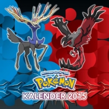 Pokmon Wandkalender 2015