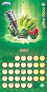 Skylanders Wandkalender 2015
