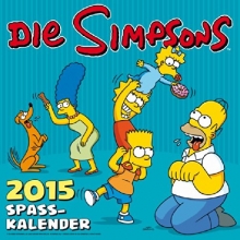 Die Simpsons Wandkalender 2015