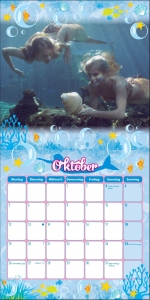 Mako - Einfach Meerjungfrau Wandkalender 2015
