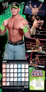 WWE (World Wrestling Entertainment) Wandkalender 2015