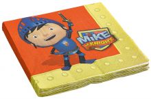 Mike der Ritter - 16 Stk Servietten (6 VE = 96 Stk)