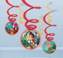 Jake & die Nimmerlandpiraten - Swirl Deko