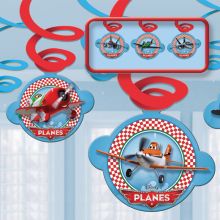 Planes - Swirl Deko