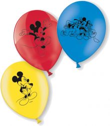 Mickey Maus - 10 Ballons Mickey Mouse