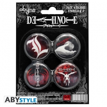 DEATH NOTE - Anstecknadel Set - Symboles #2 - (5 Stck)