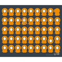 SOUTH PARK - Mauspad - Kenny