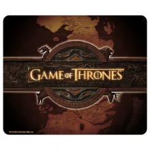 GAME OF THRONES - Mauspad - Logo & Card