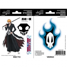 BLEACH - Stickers / Aufkleber - 16x11cm/ 2 Bltter - Ichigo/ Soul Society (5 Stck)