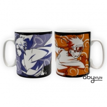 NARUTO SHIPPUDEN - Tasse - 460 ml - Naruto & Sasuke