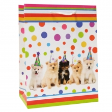 Einkaufstasche / Einkaufstte M Party Puppies (VE 12)
