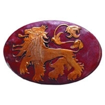 GAME OF THRONES - Schild Anstecknadel Lannister
