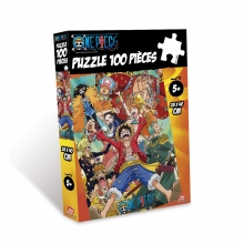 ONE PIECE - puzzle - 100 Teile NEW WORLD