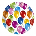Balloons Fiesta - Pappteller gro 23cm (8 Stck)