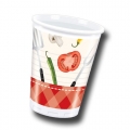 Barbeque - Kunststoffbecher 200 ml (8 Stck)