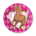 Pferde - Pappteller medium 20cm (8 Stck)