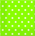 Green Dots - Papierserviette 3-lagig 33x33cm (20 Stck)