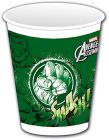 Avengers Teen - Kunststoffbecher Hulk 200 ml (8 Stck)