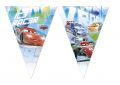 Cars Ice - Flaggen-Banner dreieckig (9 Flaggen 4 Stk.)