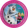 Frozen / Eisknigin - Pappteller 8 Stk. ca. 20cm
