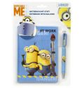 Minions - Notzibuch mit Stift (6 Stck)