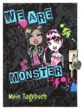 Monster High - Tagebuch A5 mit Schloss (6 Stck)