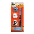 Star Wars - 2 Bleistifte mit Radierertopper