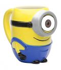 Minions - 3D-Keramiktasse (500 ml) 9x11,5 cm - in Geschenkpackung