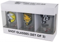 Metal Gear Solid Shotglasses Set 1 bestehend aus 3 Glsern