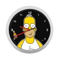 The Simpsons - Wanduhr mit Wackelbild 