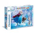 Frozen - Eislaufen - 24 Teile Maxi Puzzle