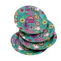 Flower Power - Papp-Teller 23 cm (8 Stck) (12 VE = 96 Stck)