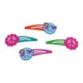 Flower Power - Haarklammern 6 cm (4 Stck) (12 VE = 48 Stck)