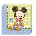 Baby Mickey - Papierservietten (2-lagig) 33x33cm