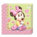 Baby Minnie - Papierservietten (2-lagig) 33x33cm