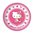 Hello Kitty Hearts - Pappteller 20cm