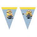 Minions Lovely - Flaggenbanner (dreieckig)