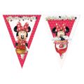 Minnie Jam Packed Love - Flaggenbanner (dreieckig) (9 Flaggen)