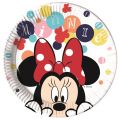Minnie Teens - Pappteller gro 23cm