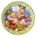 Sieben Zwerge - Pappteller gro 23cm