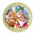 Sieben Zwerge - Pappteller 20cm