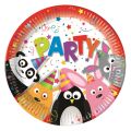 Zoo Party - Pappteller gro 23cm