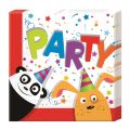 Zoo Party - Papierservietten (2-lagig) 33x33cm