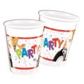 Zoo Party - Plastikbecher 200ml