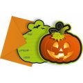 Happy Spooky Halloween - Einladungskarten mit Umschlag