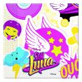 Soy Luna - Papierservietten 2-lagig 33x33cm (20 Stck)