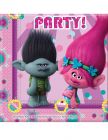 Trolls - Papierservietten 2-lagig 33x33cm (20 Stck)