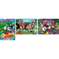 Mickey Mouse Club House - 3 x 48 Teile Puzzle