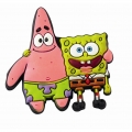 Spongebob mit Patrick PVC Magnet (12 Stck)