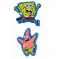 Spongebob mit Patrick PVC Magneten-Set (2-teilig) (12 Stck)